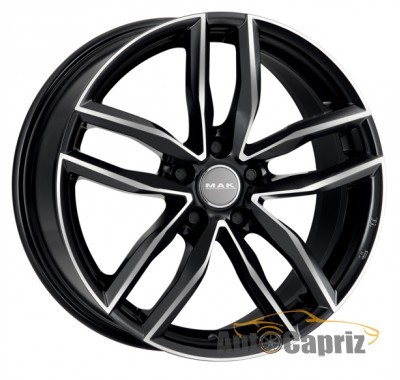 Диски Mak Sarthe W black mirror R17 W7 PCD5x112 ET48 DIA57.1  